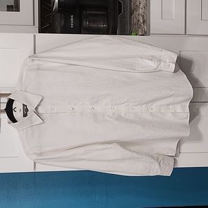 White Kenneth Cole Reaction Dress Shirt 15.5, 33/33.